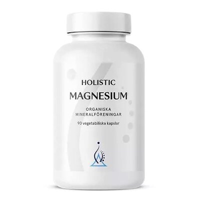 Magnesium 120mg 90 kap Holistic magnez Szwecja
