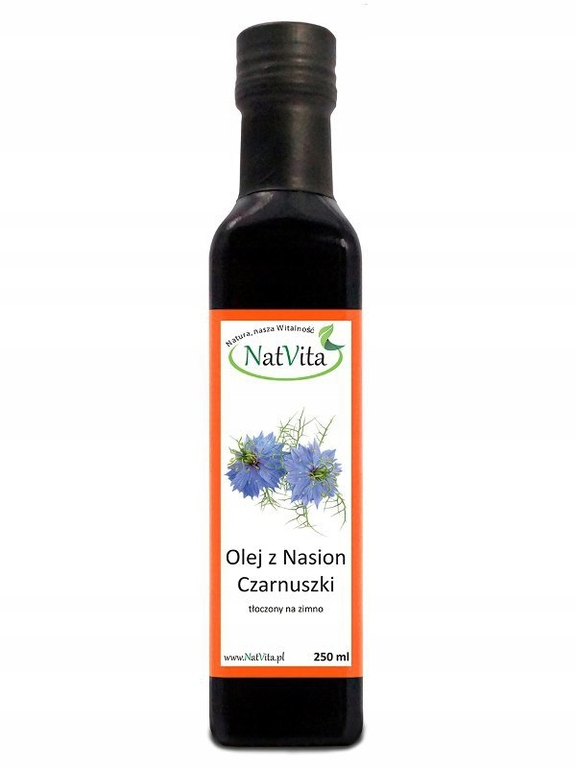 Olej z czarnuszki 250ml Natvita (1)