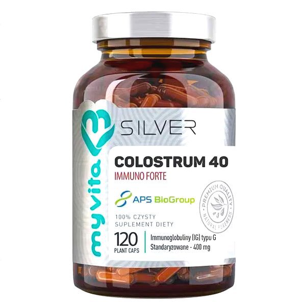 Colostrum Immuno Forte 120 kaps Silver Proness MyVita (1)