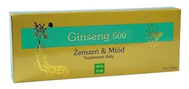 Ginseng 500 10amp*10ml Ginseng Poland żeń-szeń wyciąg (1)